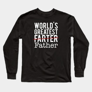 World's Greatest Farter Long Sleeve T-Shirt